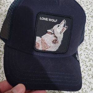 Authentic Goorin Bros. "The Lone Wolf" Trucker Hat. 